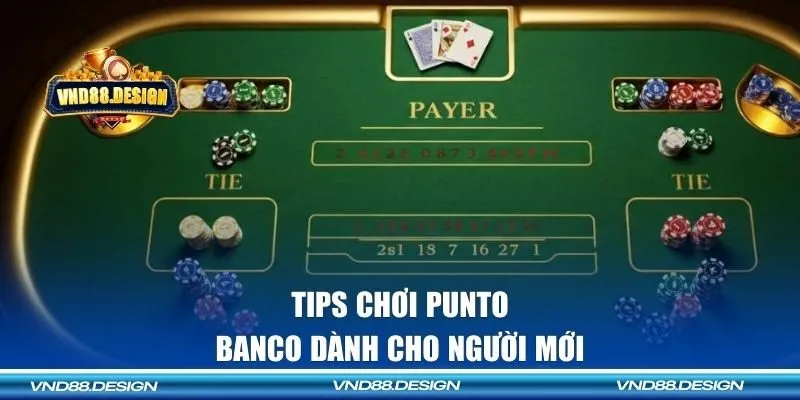 Tips chơi Punto Banco dành cho người mới